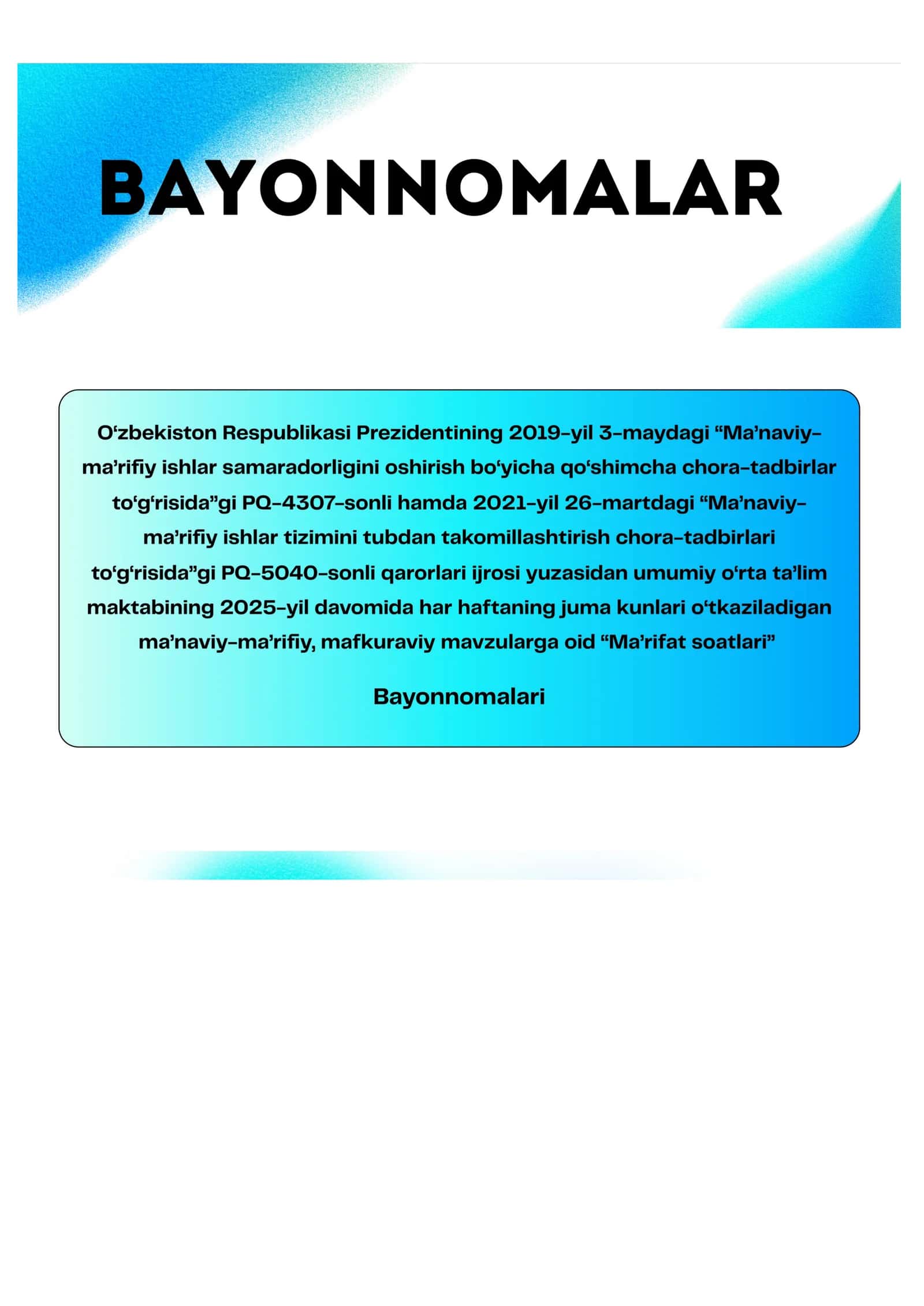 MS BAYONNOMALARI 1