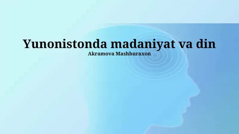 Oʻzbekistonning anʼanaviy qadriyatlari 1