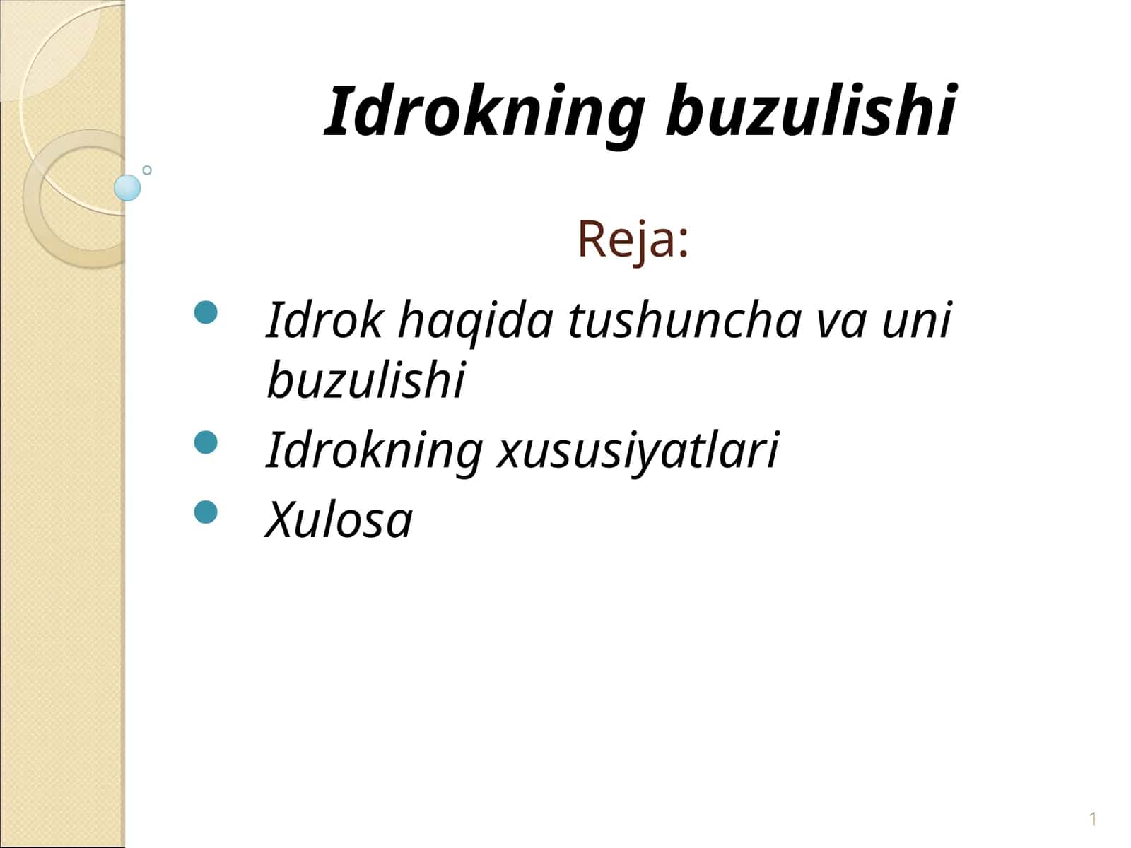 Idrokning buzulishi 1