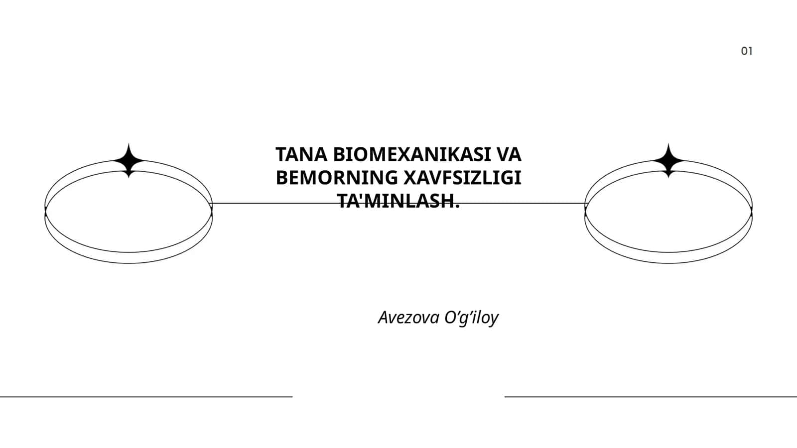 Tana biomexanikasi va Bemorning xavfsizligi ta'minlash 1