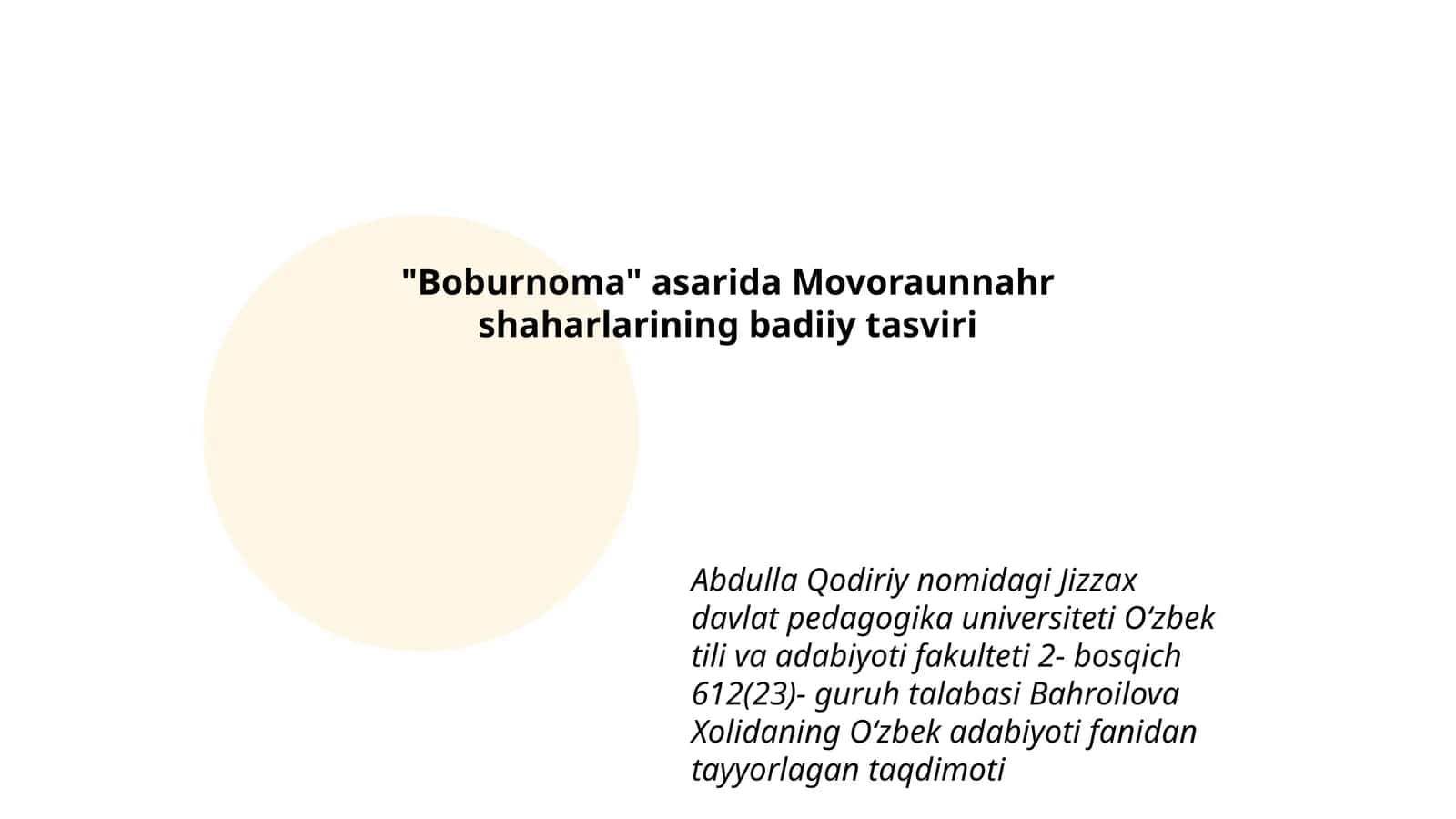 Boburnoma 1