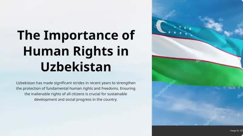 The Importance of Human Rights in Uzbekistan 1