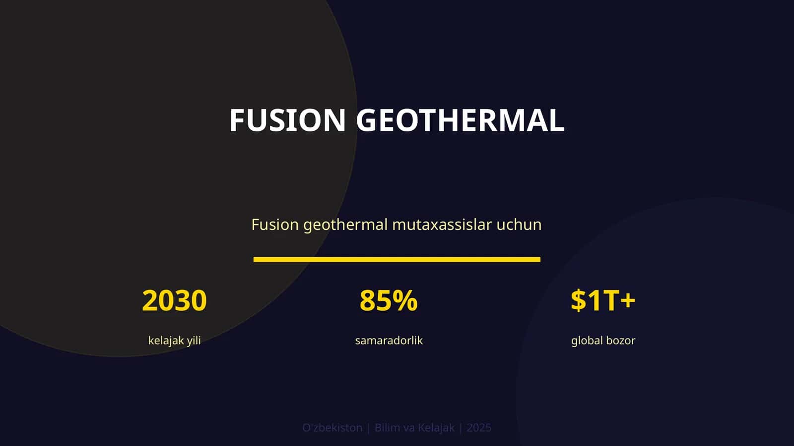 Fusion geothermal 1