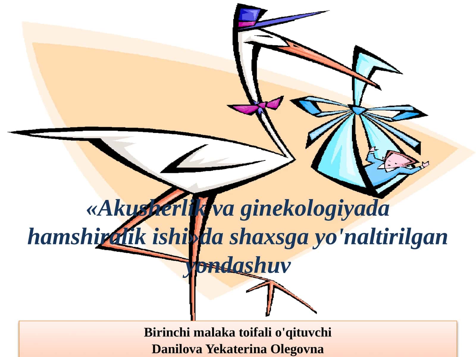 Akusherlik va ginekologiyada shaxsga yo'naltirilgan hamshiralik yondashuvi 1