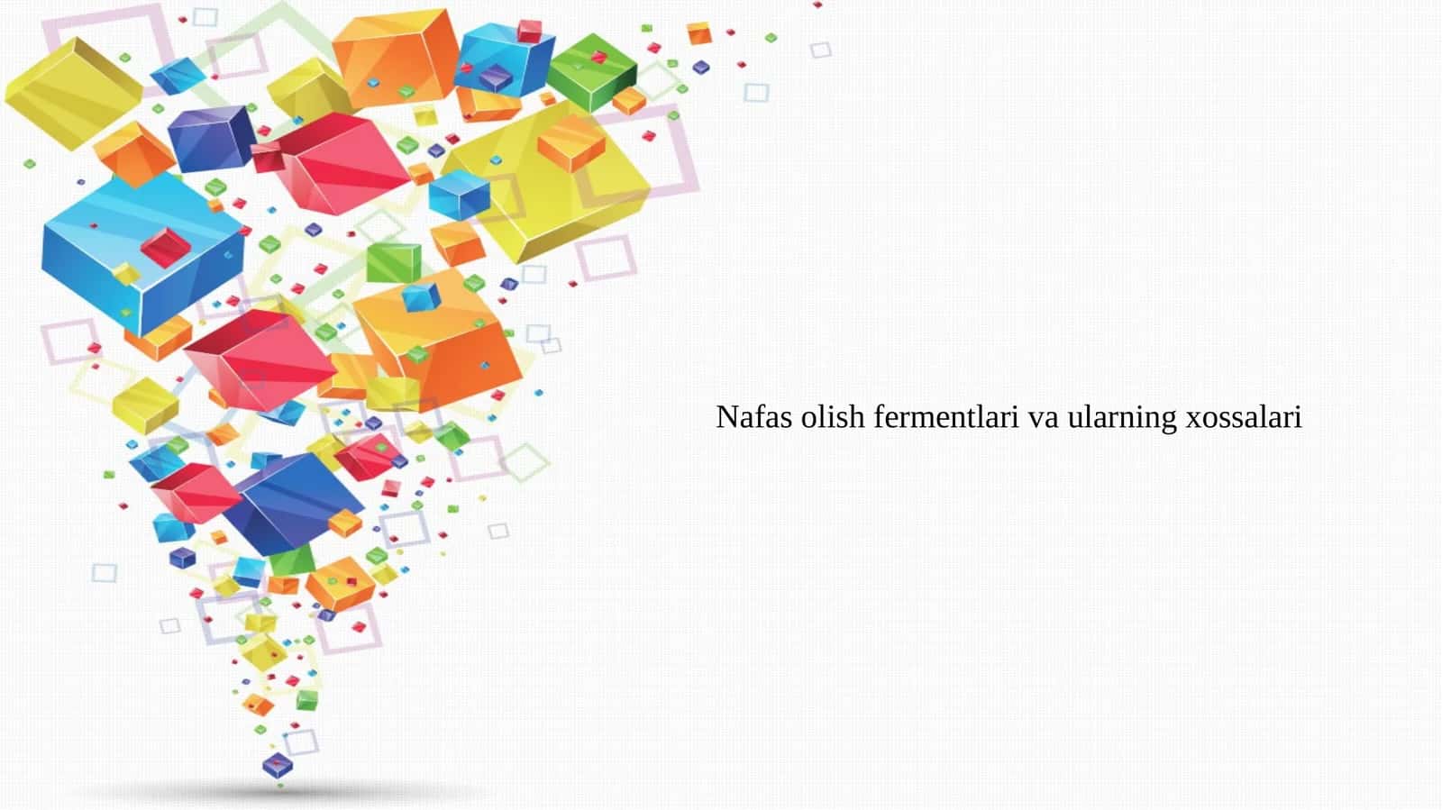 Nafasolish fermentlari va ularning xossalari 1