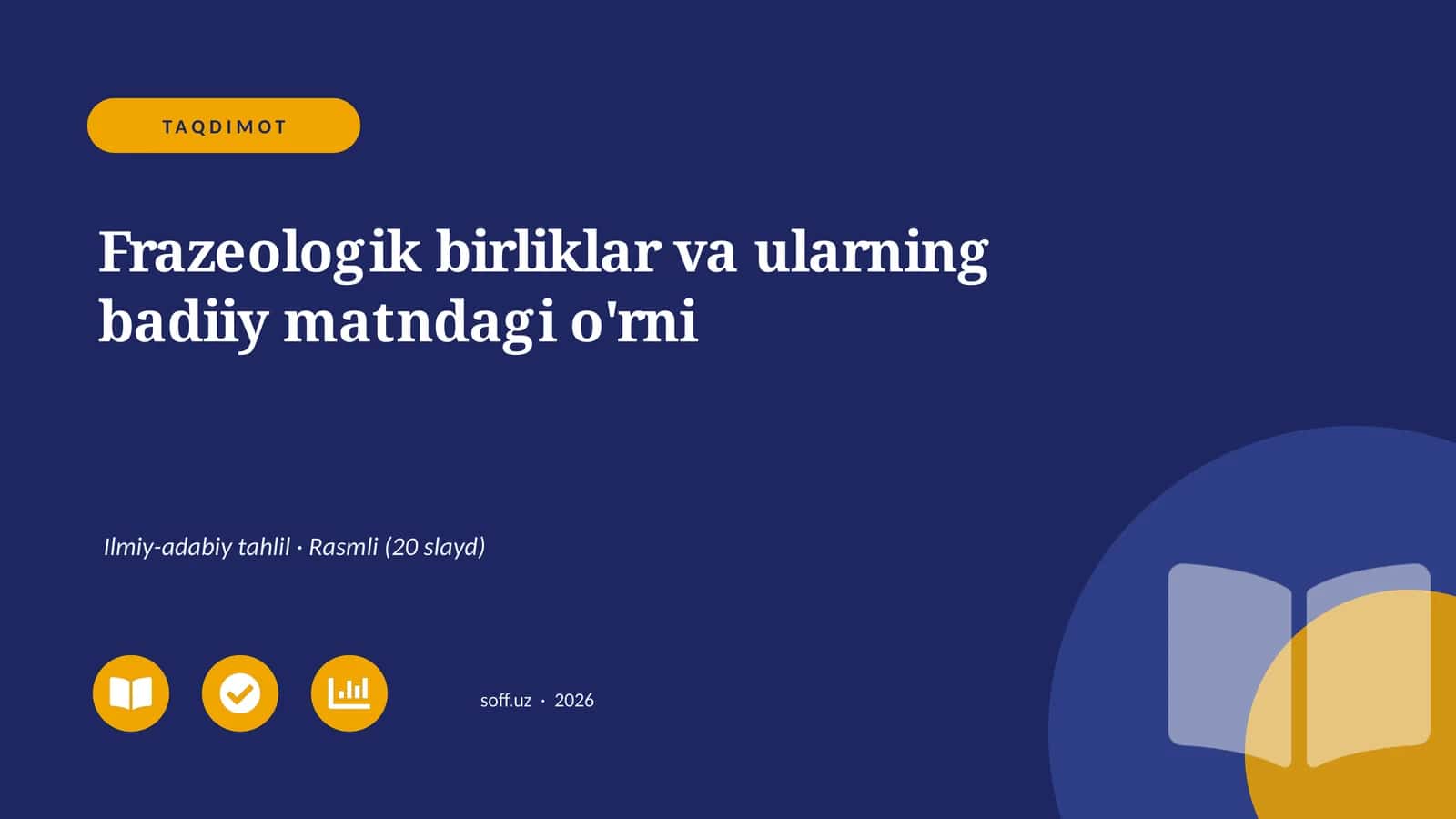 Frazeologik birliklar va ularning badiiy matndagi o'rni 1
