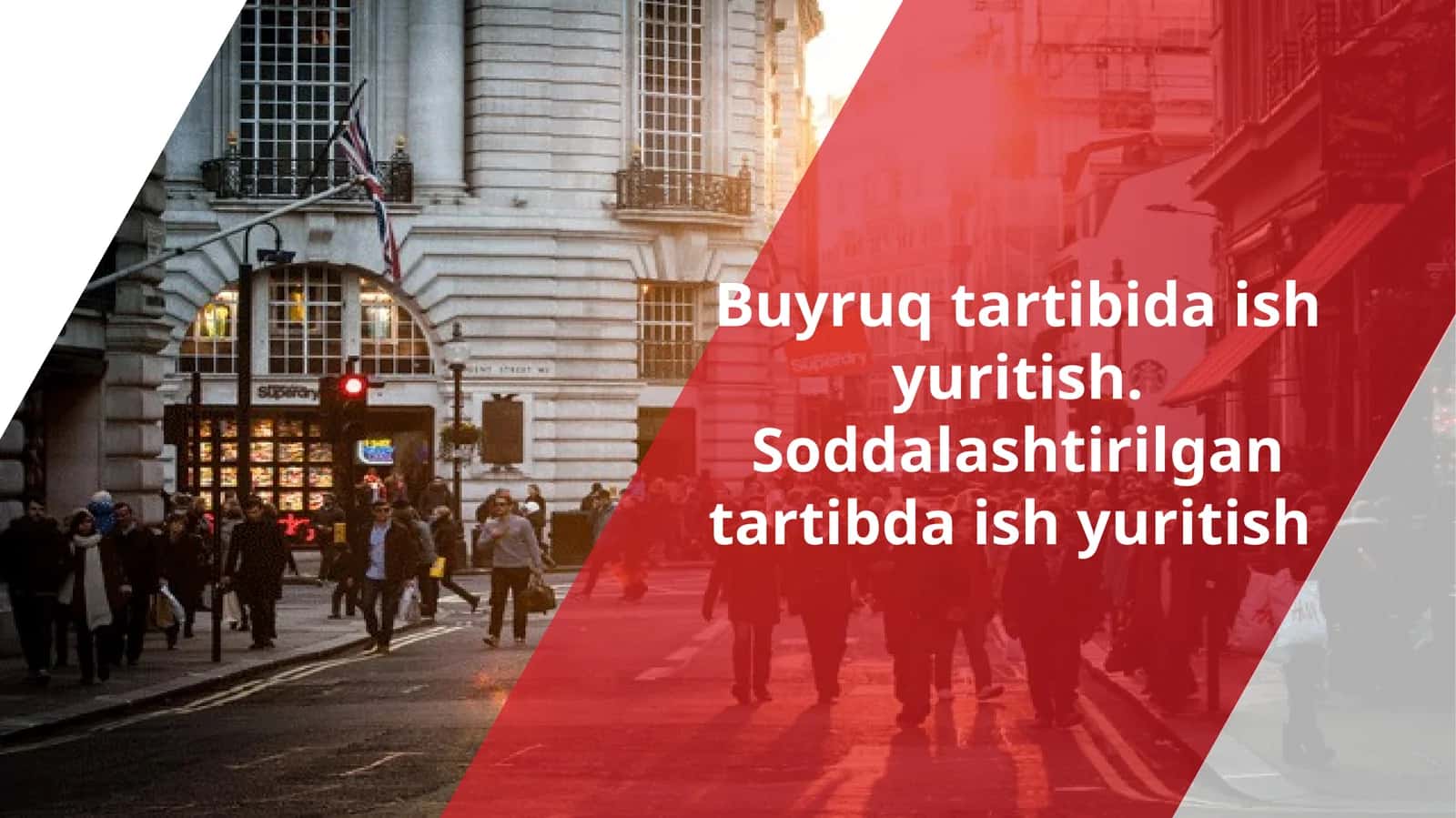 Sud buyrug‘i – kreditorning pul summasini undirish yoki undiruvni qarzdorning mol-mulkiga qaratish haqidagi yoxud qarzdordan nizosiz talablar bo‘yicha mol-mulkni talab qilib olish to‘g‘risidagi arizasi bo‘yicha sudya chiqargan hujjat 1