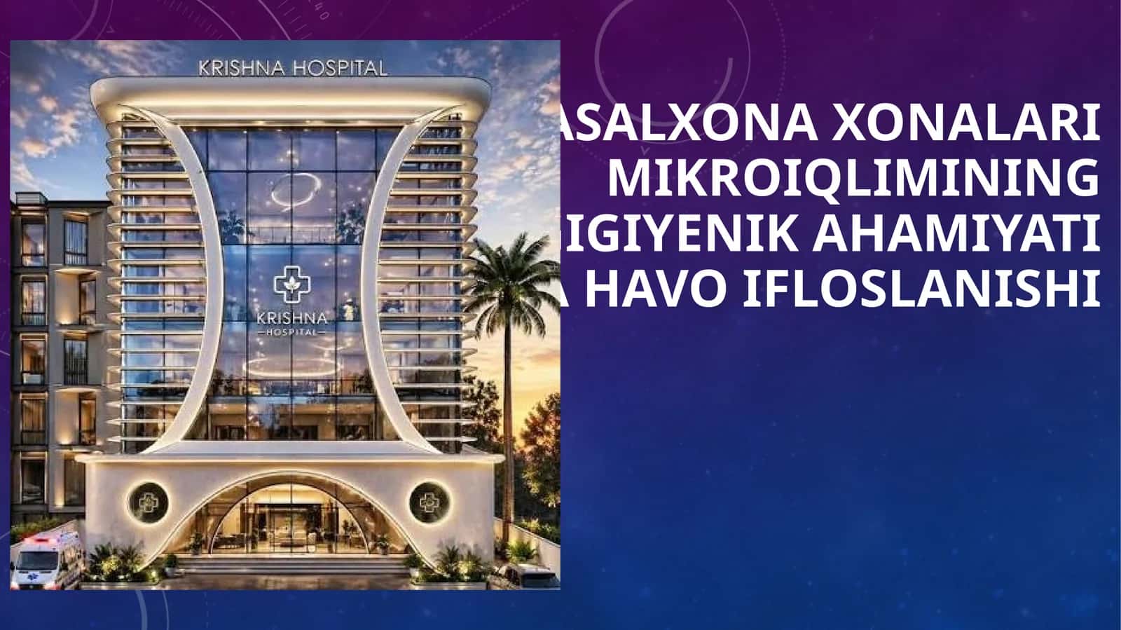 Mikroiqlim tushunchasi 1