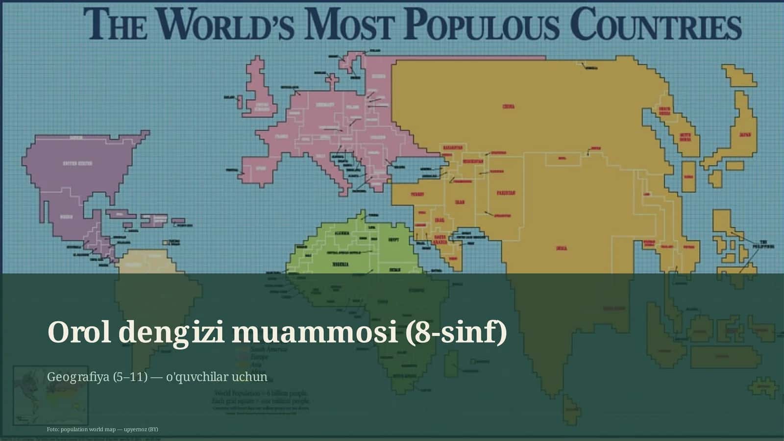Orol dengizi muammosi (8-sinf) 1