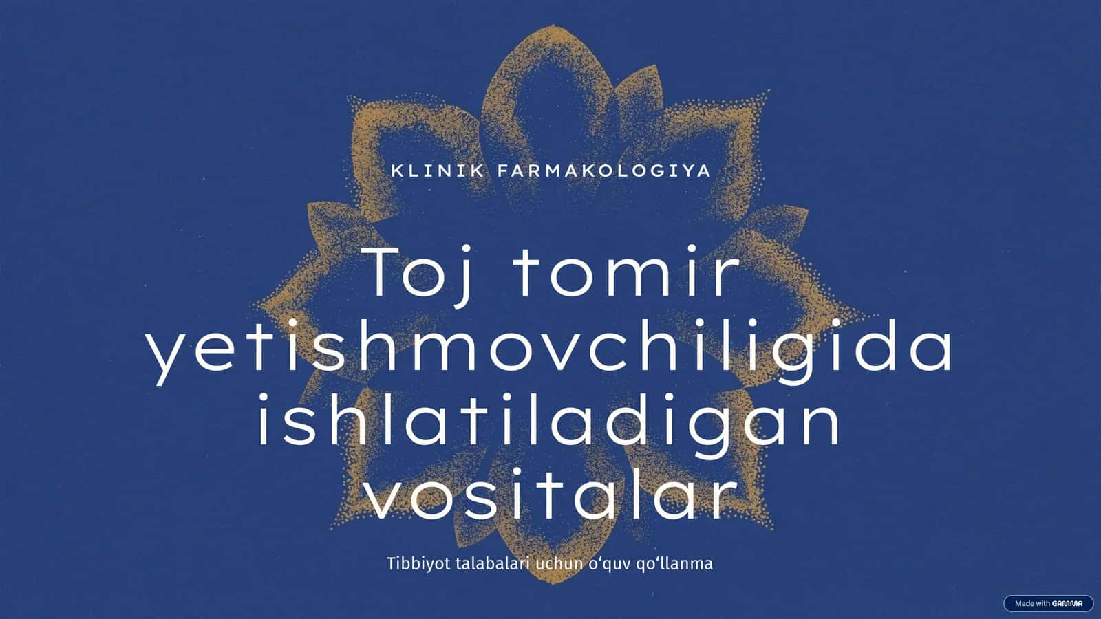 KLINIK FARMAKOLOGIYA 1