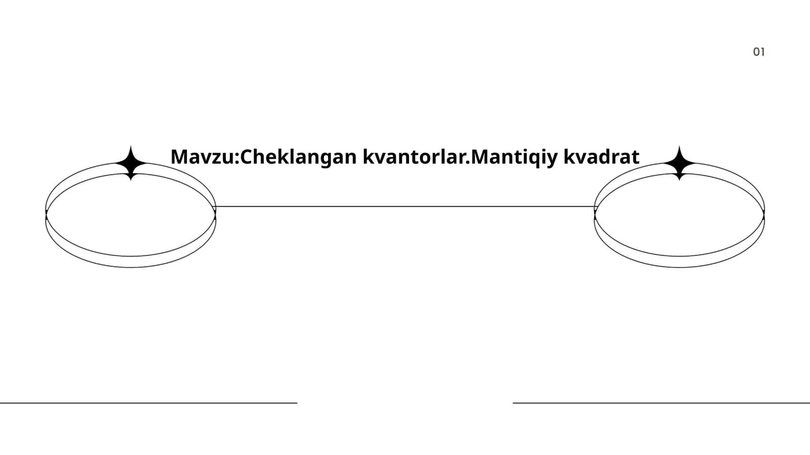 Cheklangan kvantorlar.Mantiqiy kvadrat 1