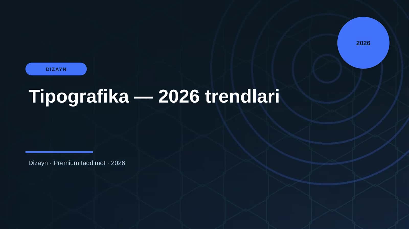 Tipografika — 2026 trendlari 1