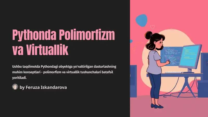 Polimorfizm va Virtuallik 1