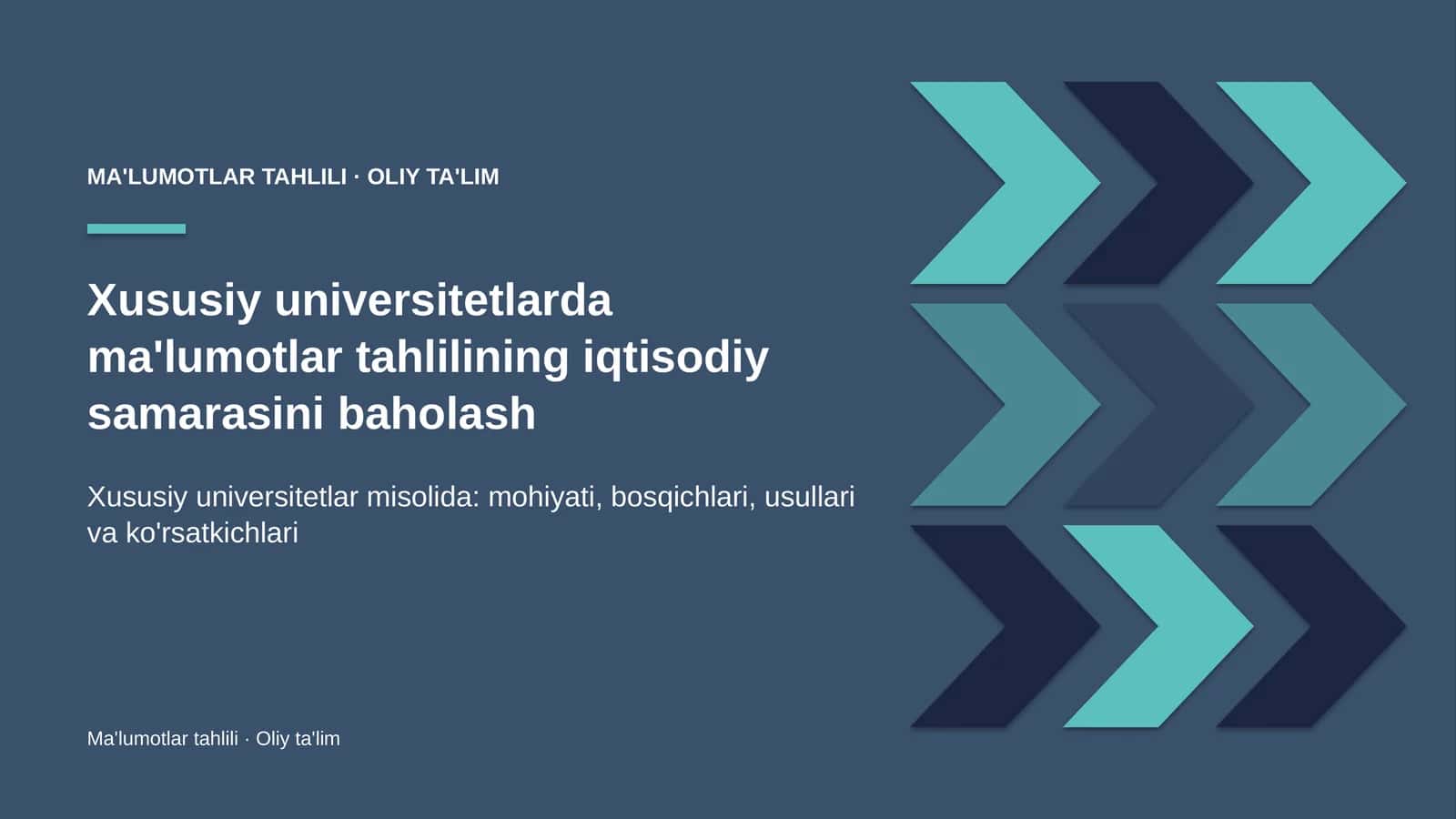 xususiy universitetlarda ma'lumotlar tahlilining iqtisodiy samarasini baholash 4324 1