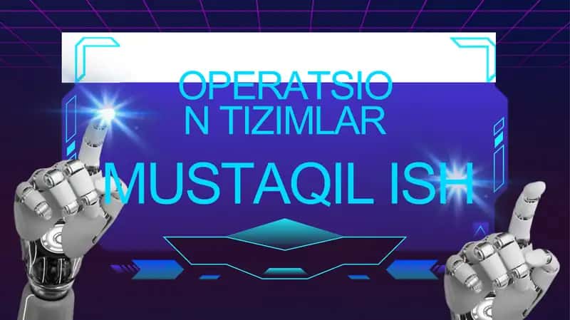 Bulutli operatsion tizimlar 1