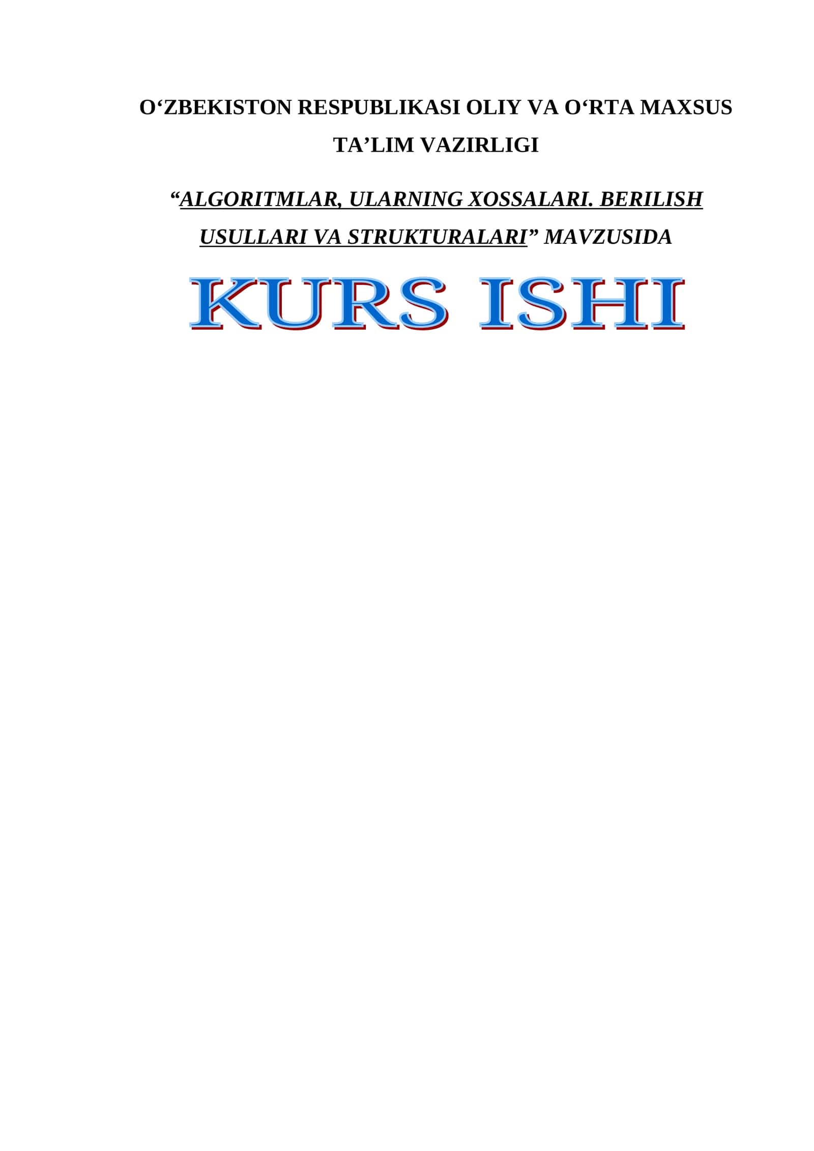 Algoritm 1