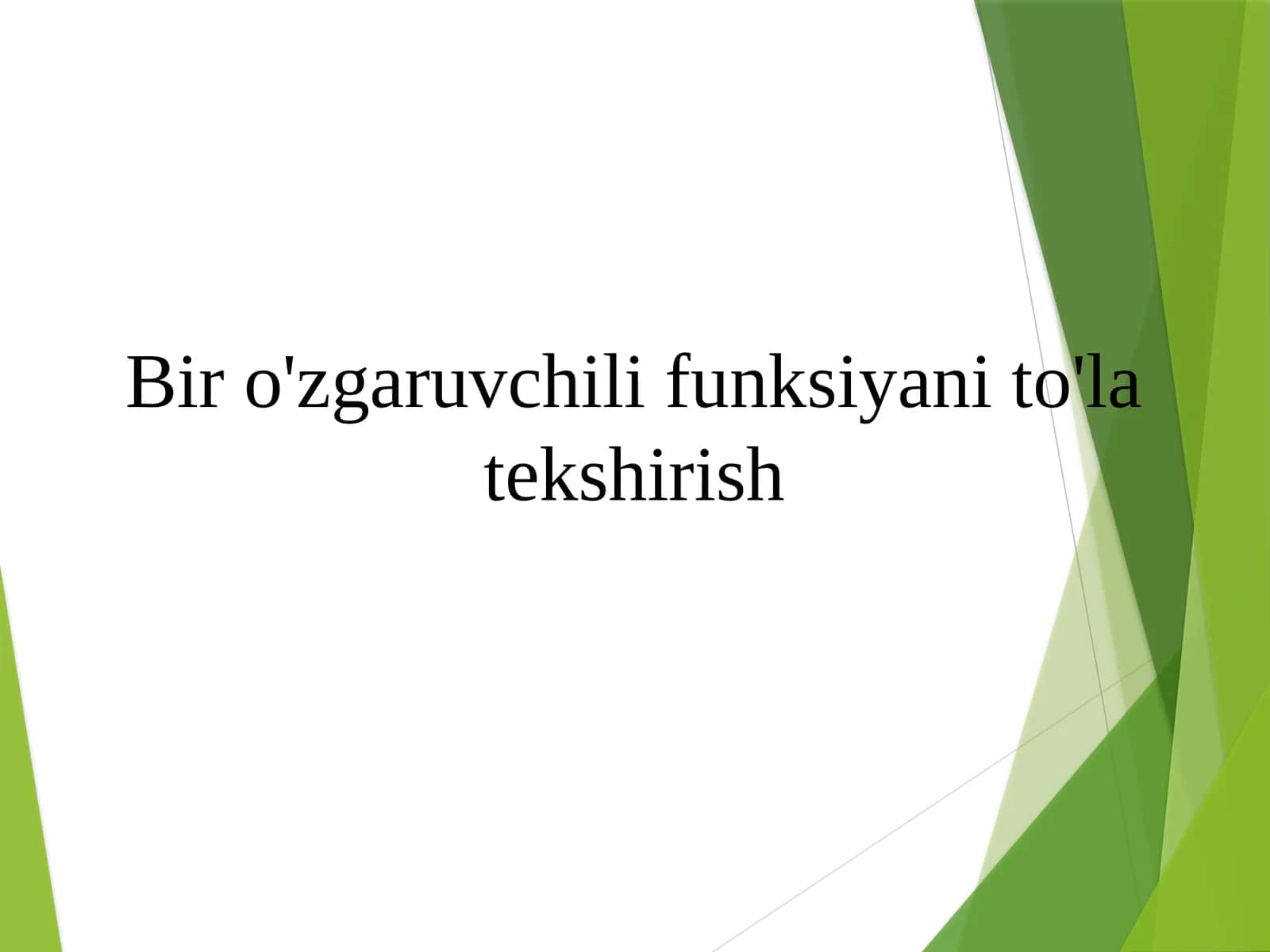 Biro'zgaruvchilifunksiyanito'latekshirish 1