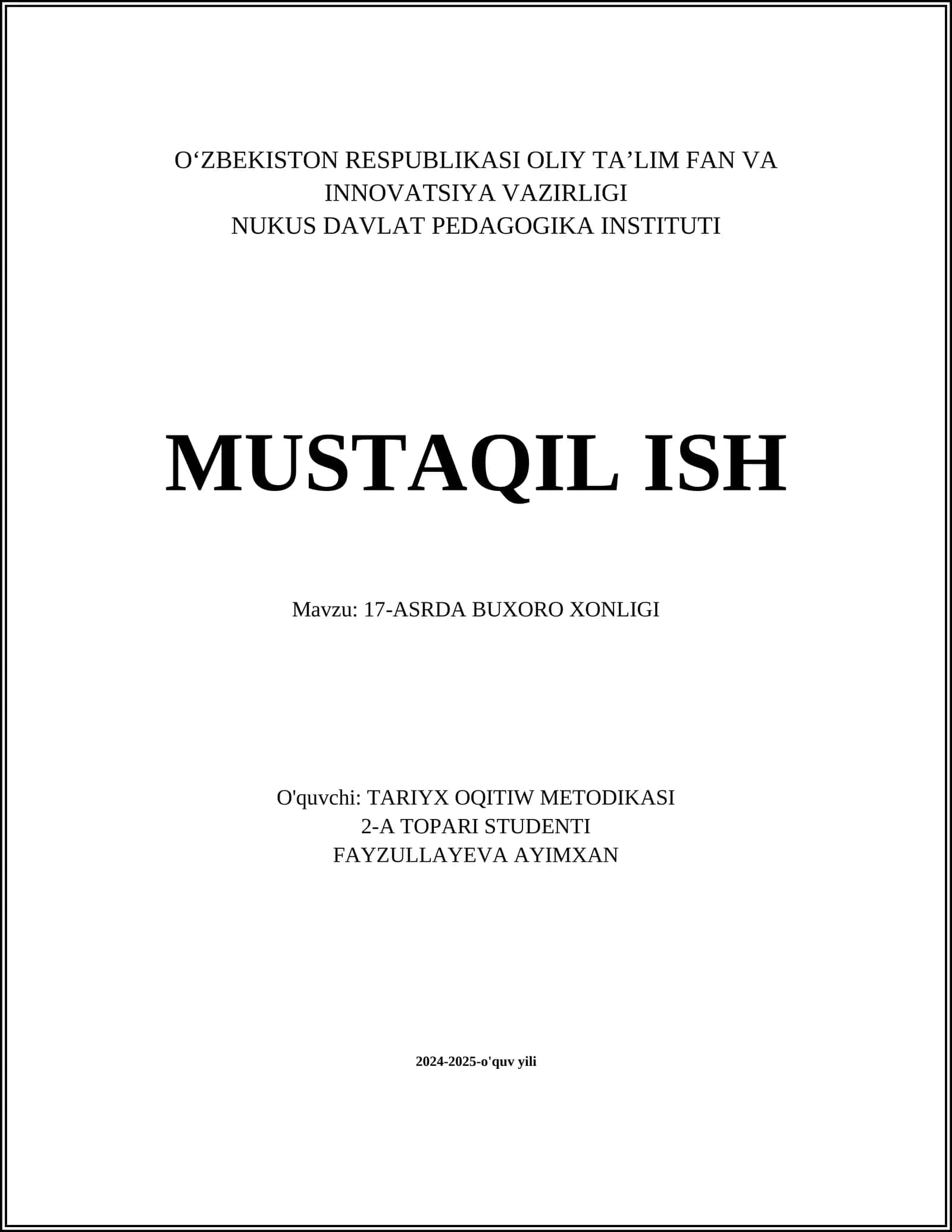 17-ASRDA BUXORO XONLIGI 1