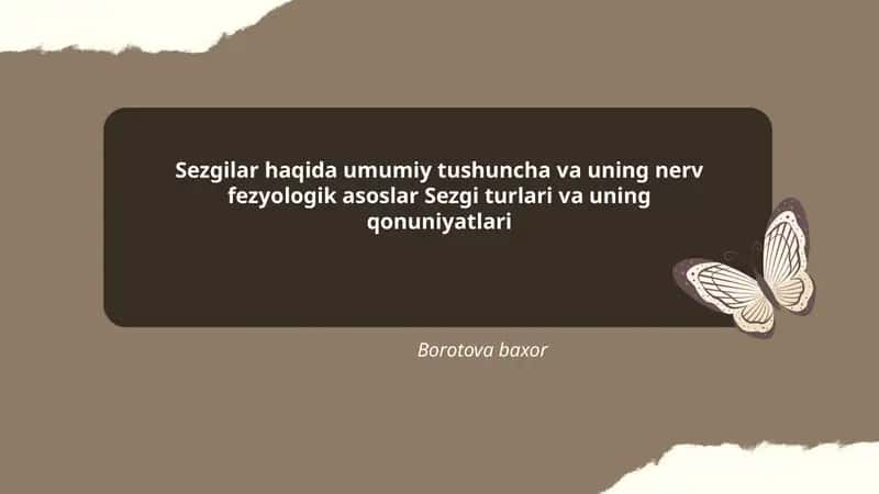 Sezgilar 1