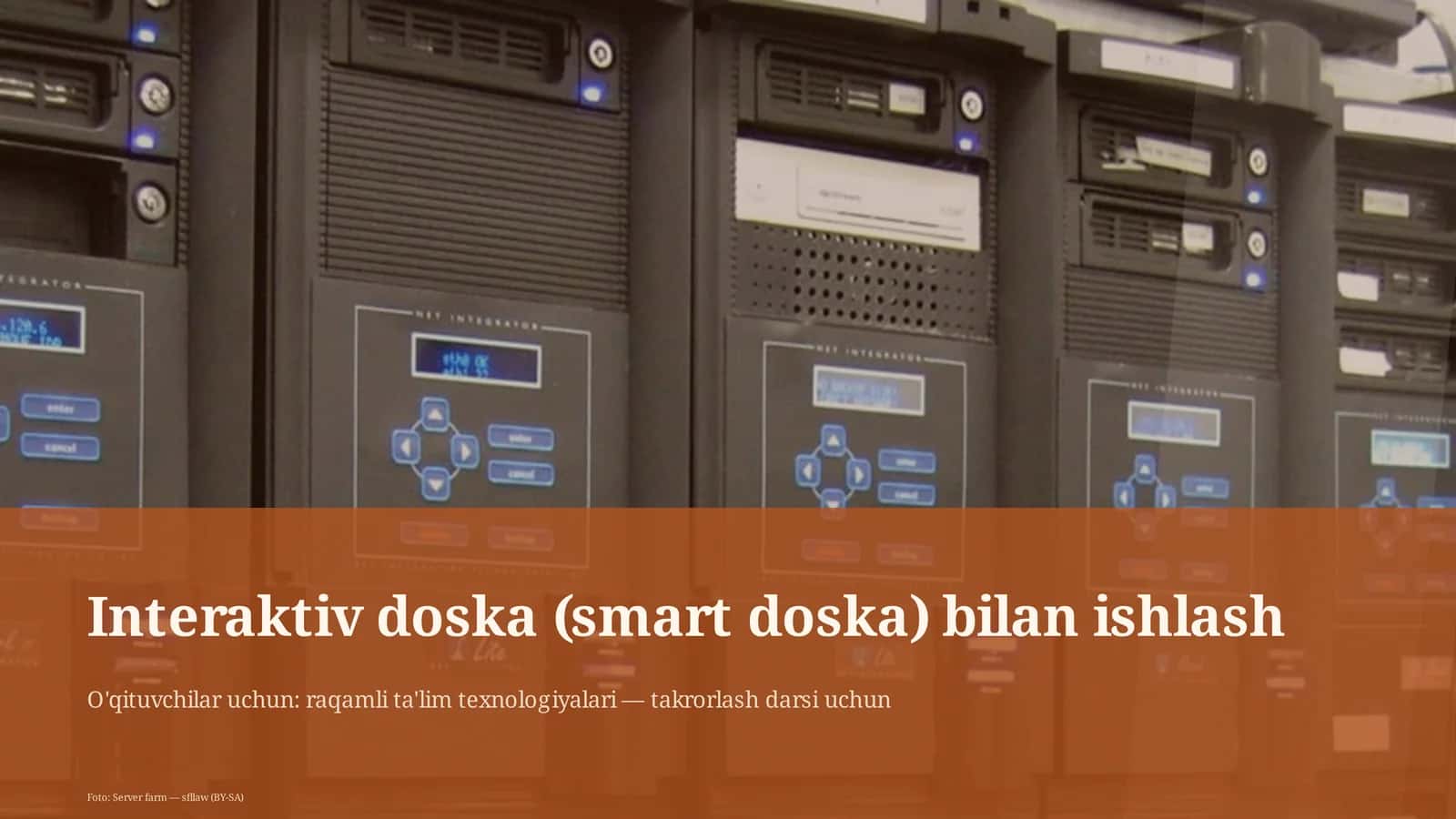 Interaktiv doska (smart doska) bilan ishlash 1