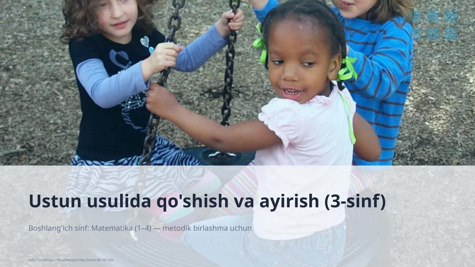 Ustun usulida qo'shish va ayirish (3-sinf) 1