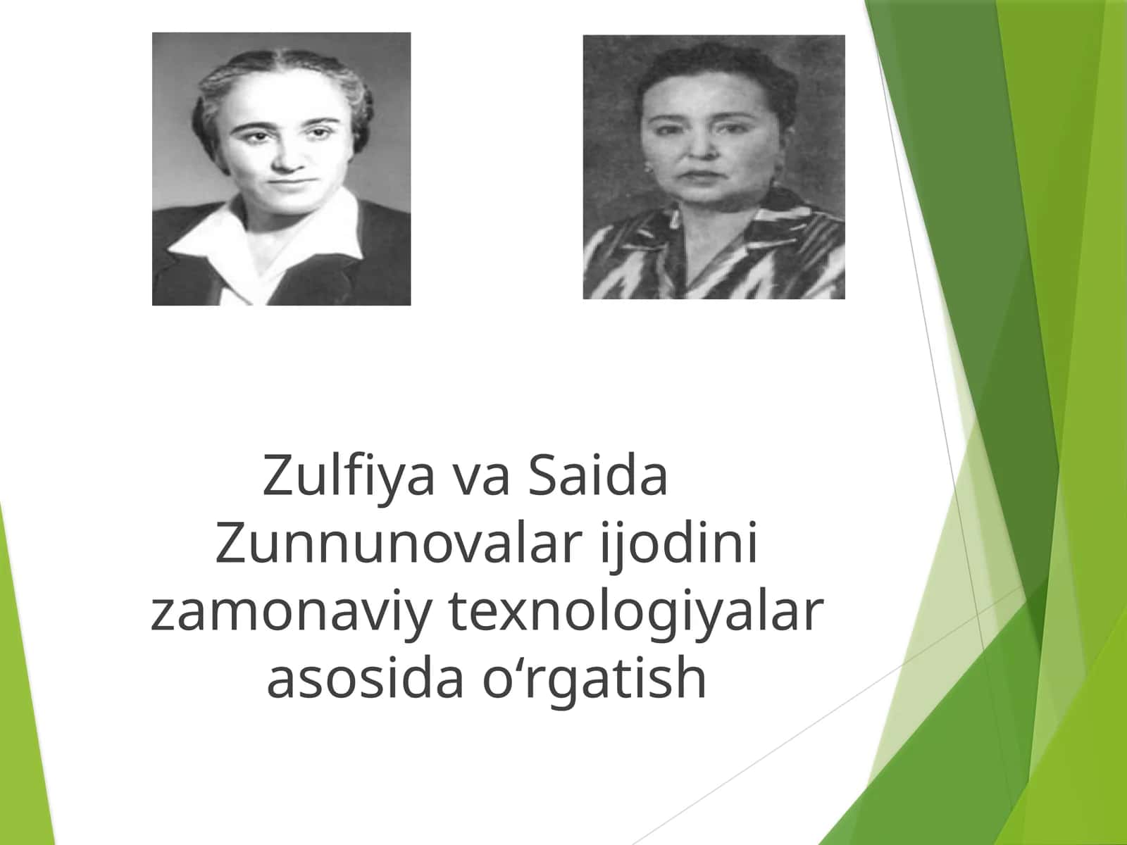 ZulfiyavaSaidaZunnunovalarijodinizamonaviytexnologiyalarasosidao‘rgatish 1