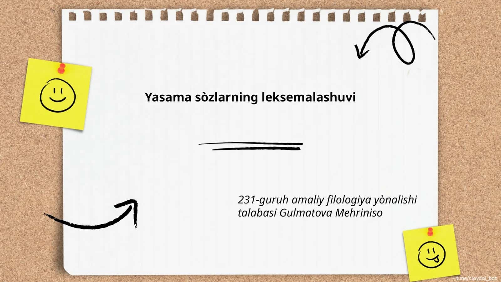 Sòz yasalishining asosiy prinsiplari 1