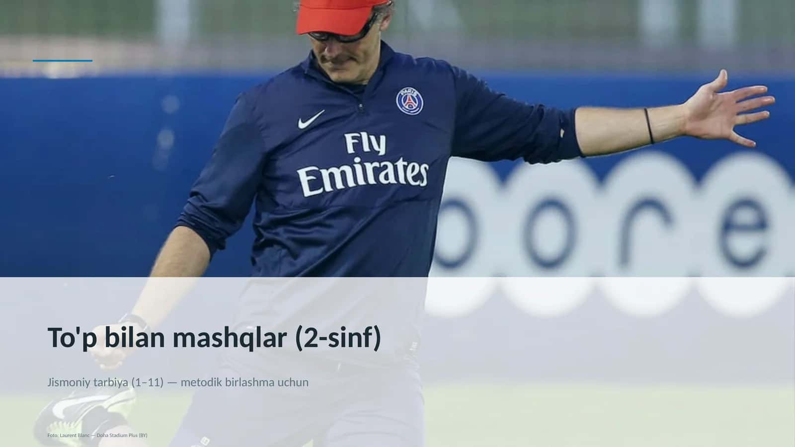 To'p bilan mashqlar (2-sinf) 1