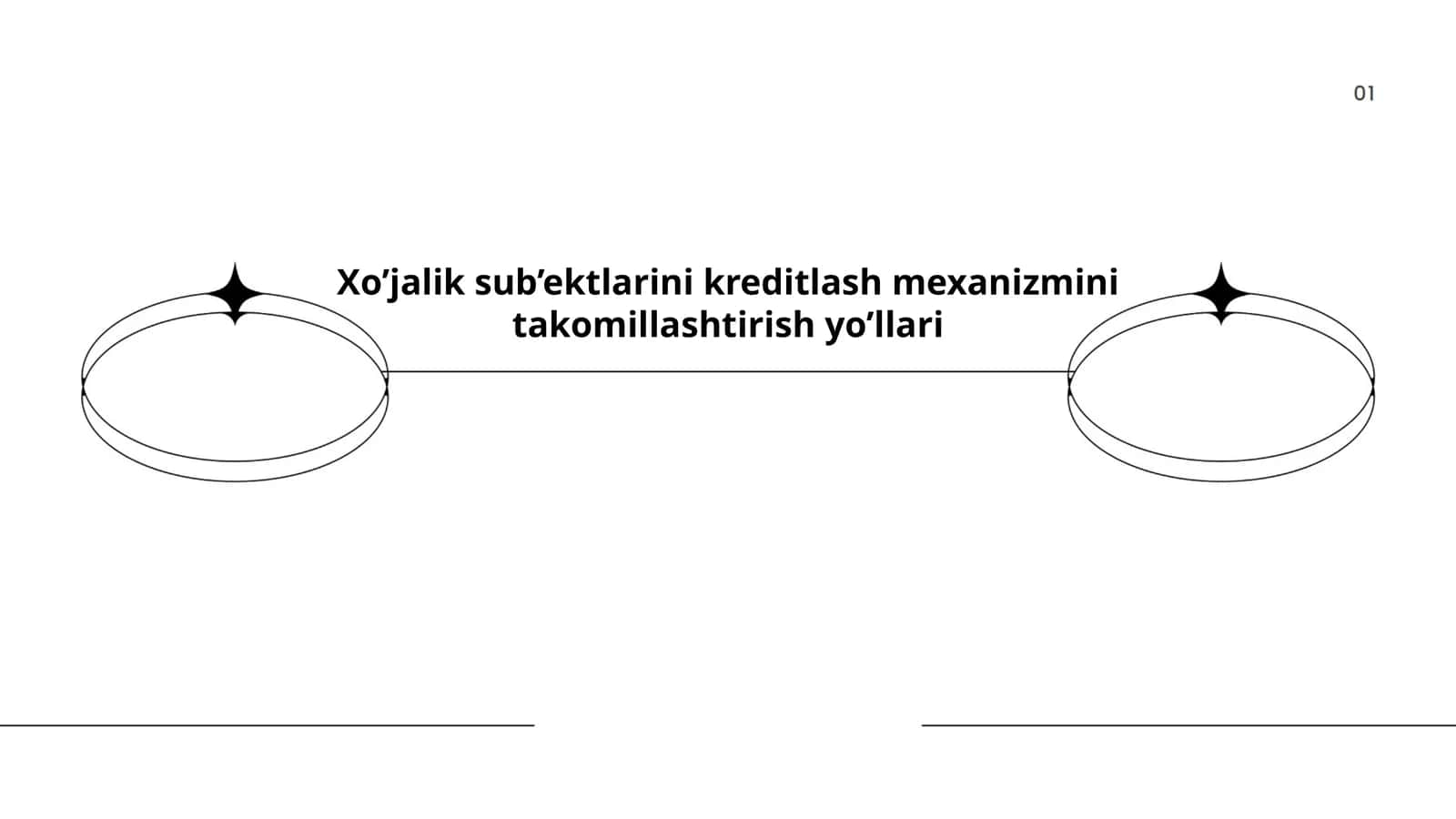 Xo'jalik sub'ektlarini kreditlash mexanizmini takomillashtirish yo’llari 1