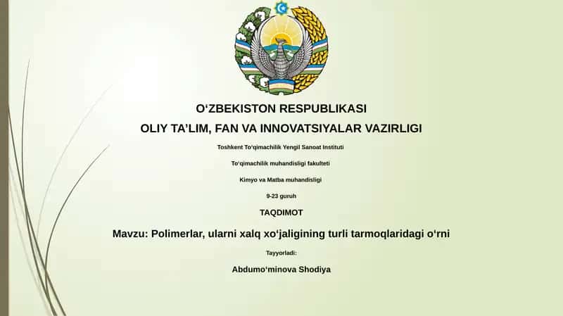 Polimerlar 1