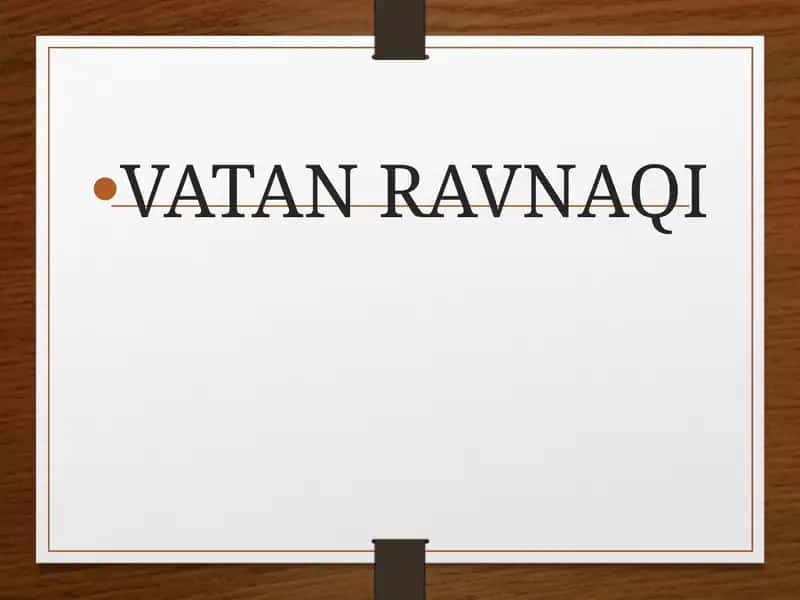 VATAN RAVNAQI 1