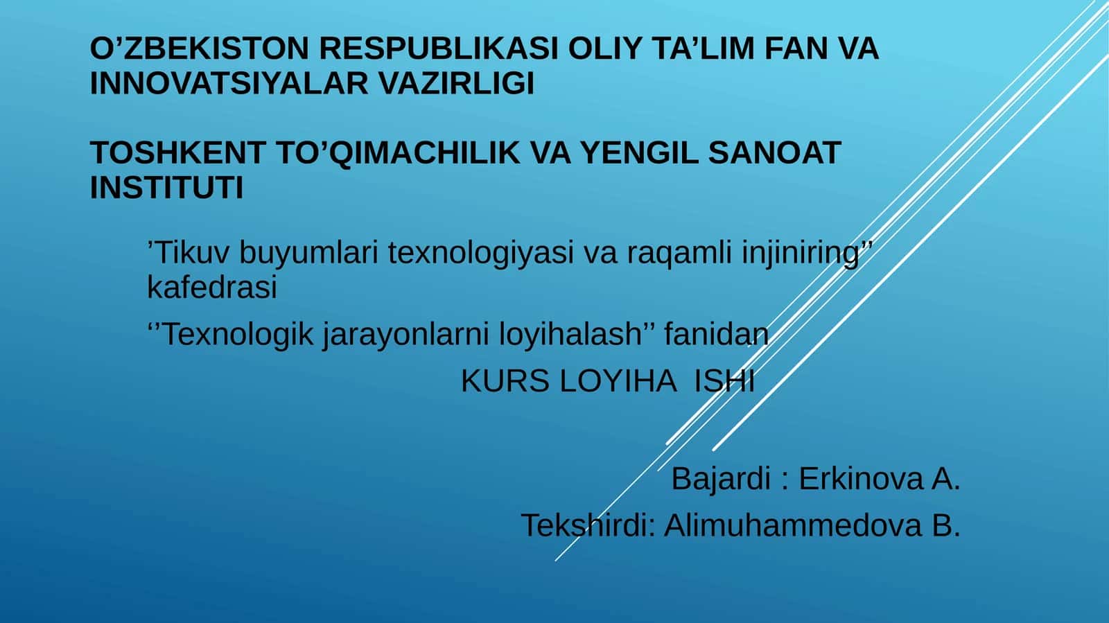 Tikuv buyumlari texnologiyasi va raqamli injiniring 1