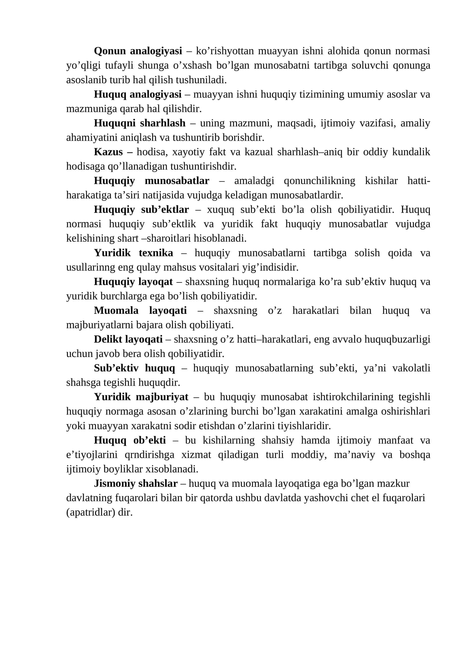 Yuridik texnika 1