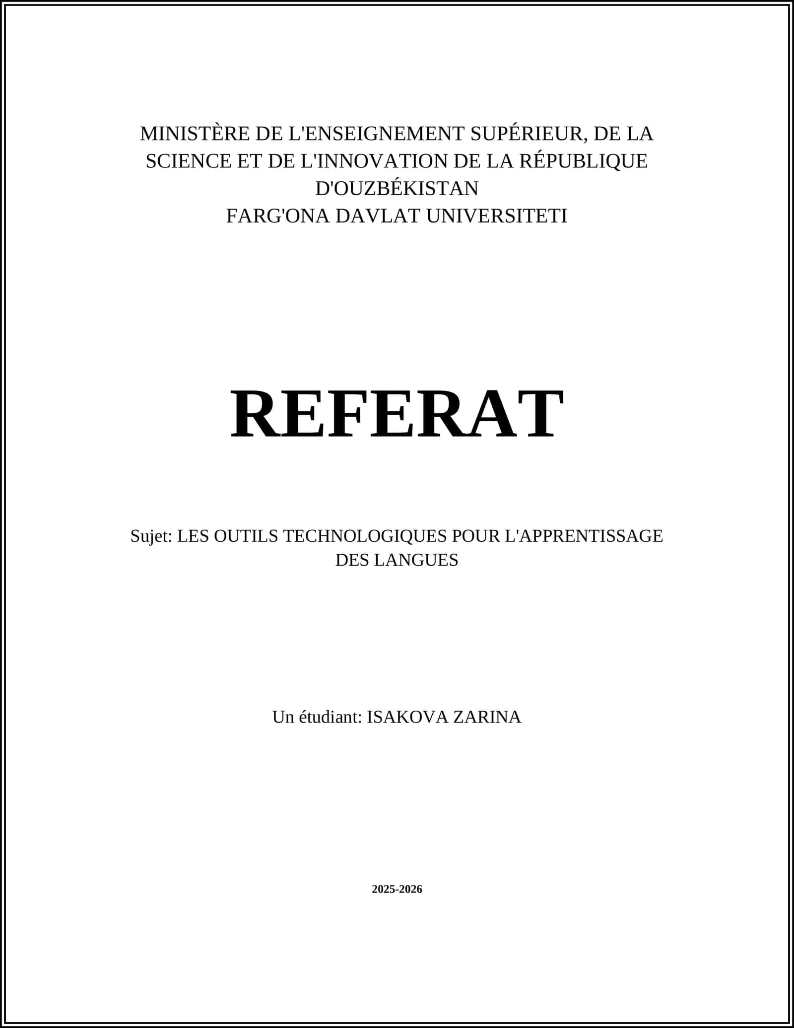 APPLICATIONS MOBILES D'APPRENTISSAGE DES LANGUES 1