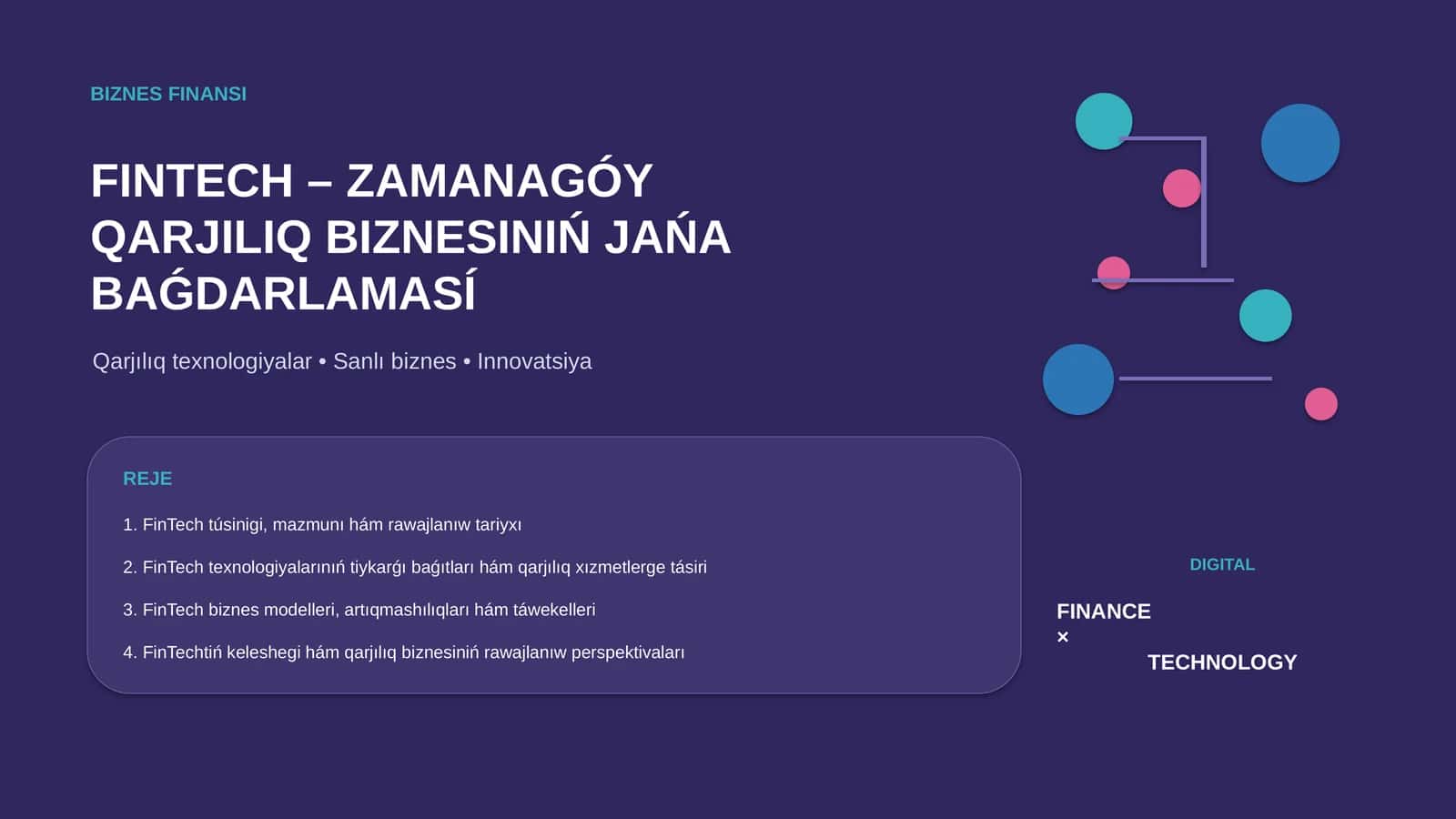 FINTECH 1