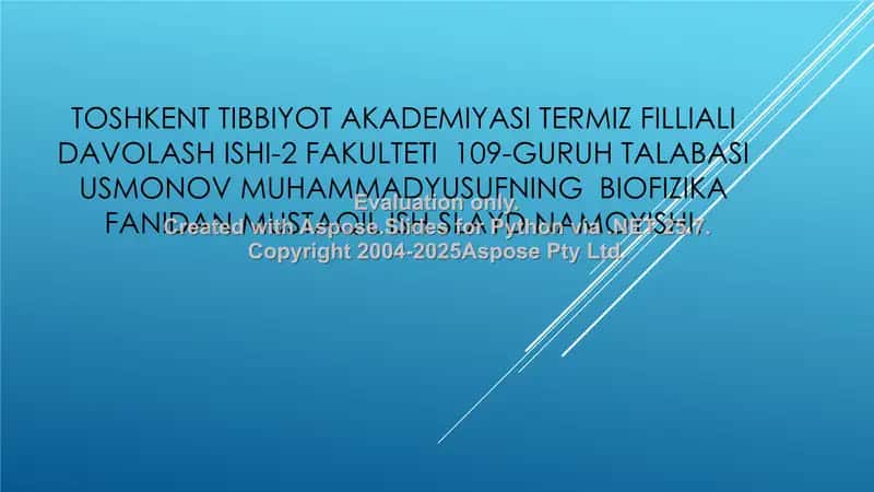 Magnit-rezonans tomografiyaning fizik asoslari 1