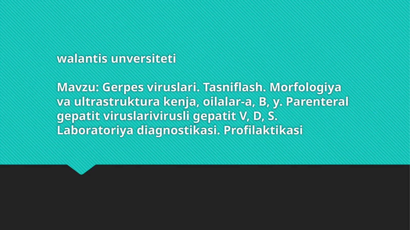Gerpes viruslari 1