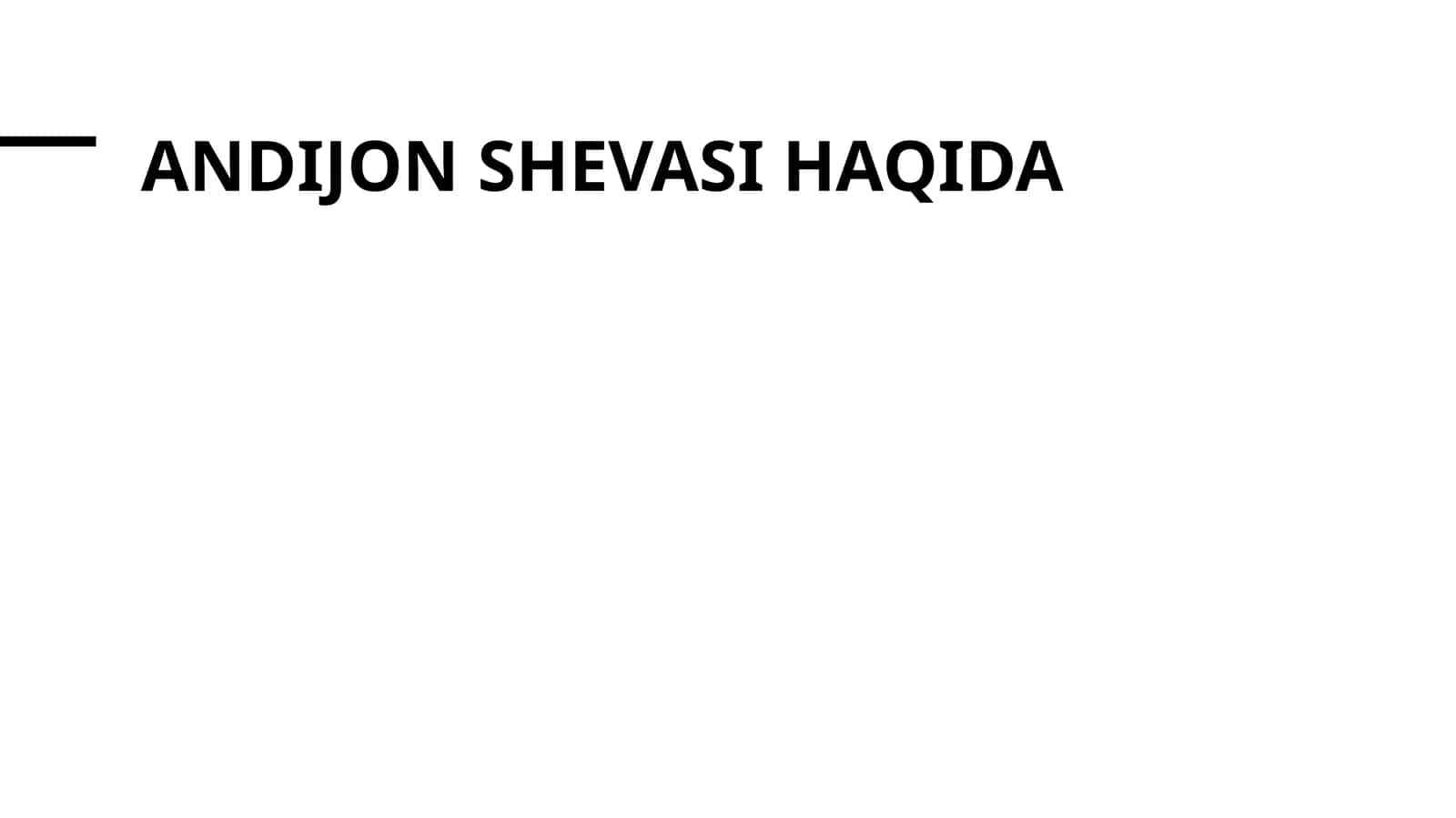 Andijon shevasi haqida 1