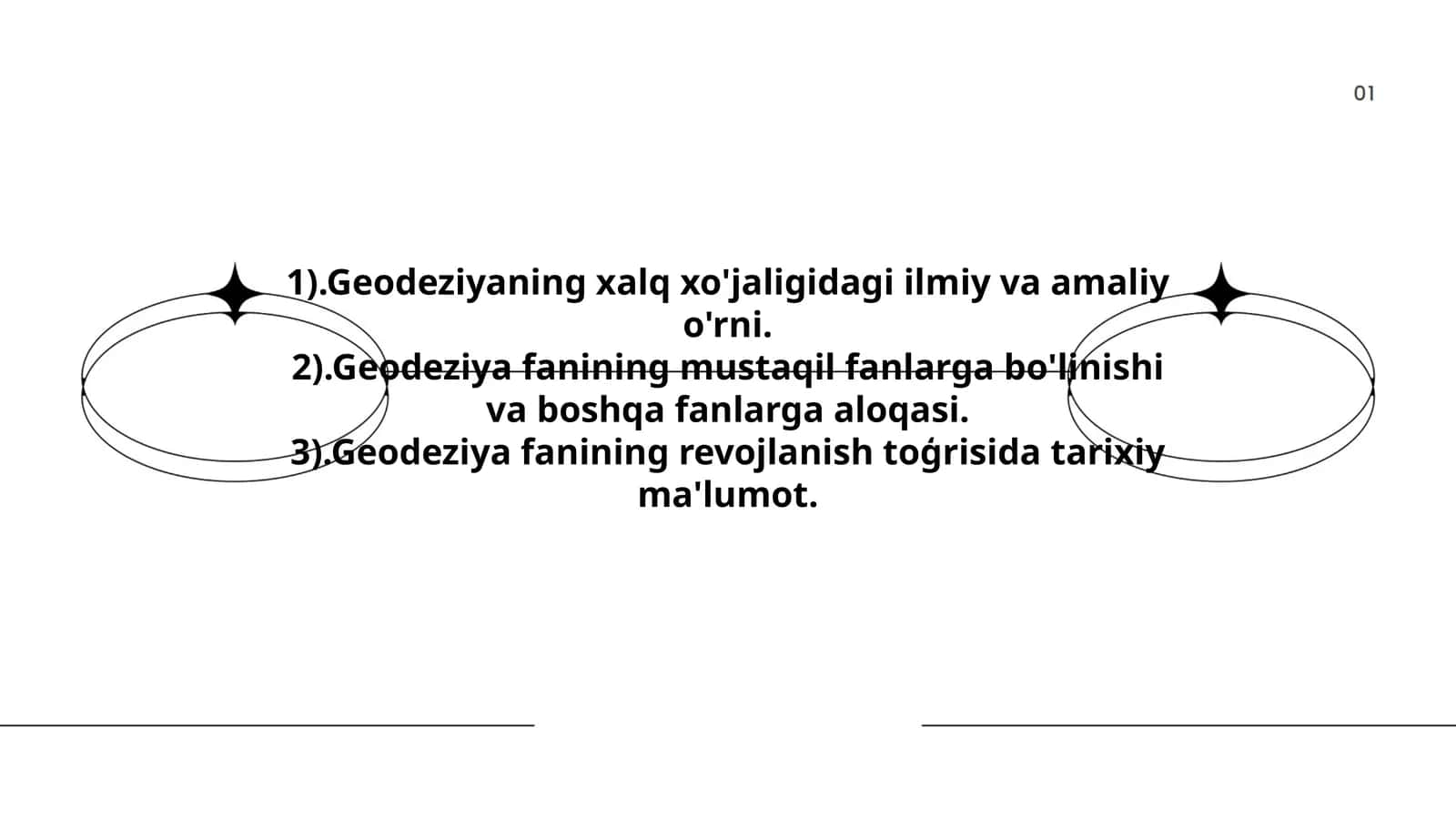 Geodeziya fanining revojlanishi 1