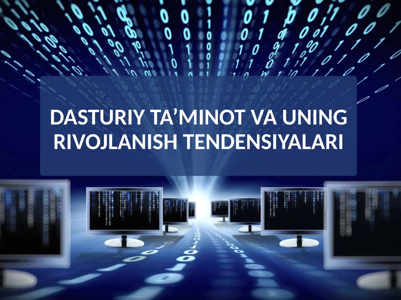 DASTURIY TA’MINOT VA UNING RIVOJLANISH TENDENSIYALARI 1