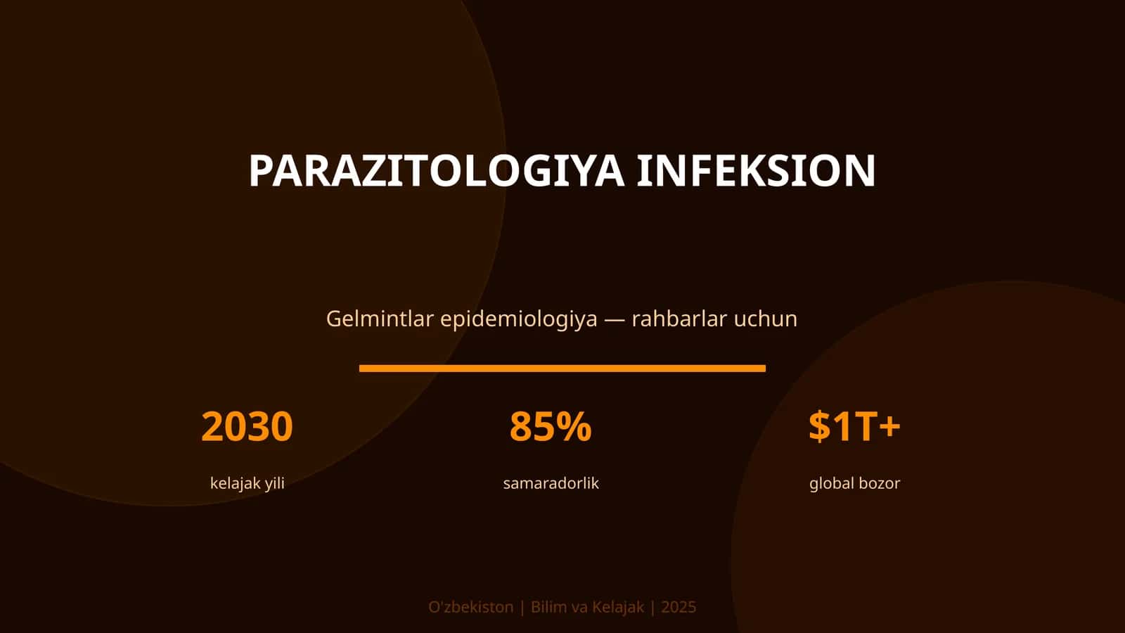 PARAZITOLOGIYA INFEKSION 1