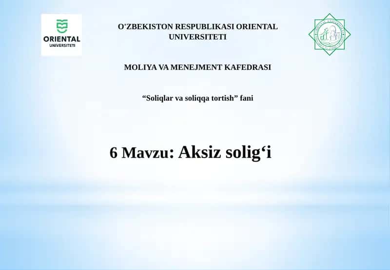 Aksizsolig‘i 1