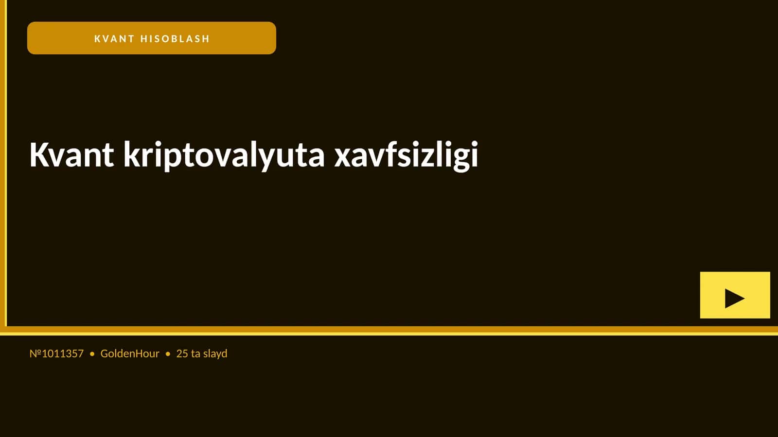 Kvant kriptovalyuta xavfsizligi 1