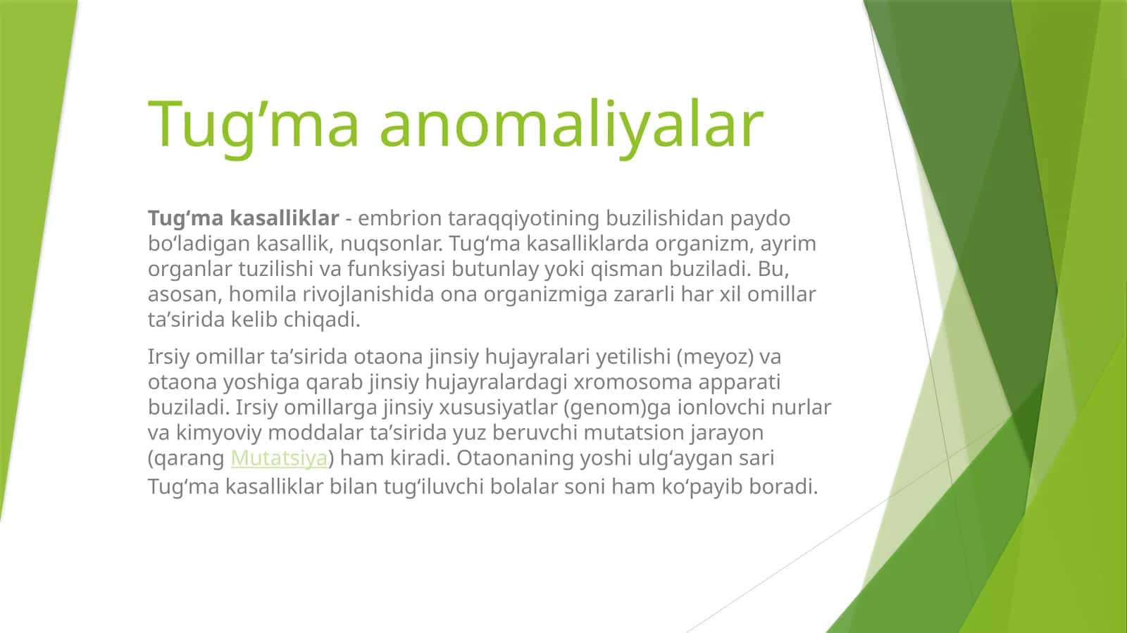 Tug’maanomaliyalar 1