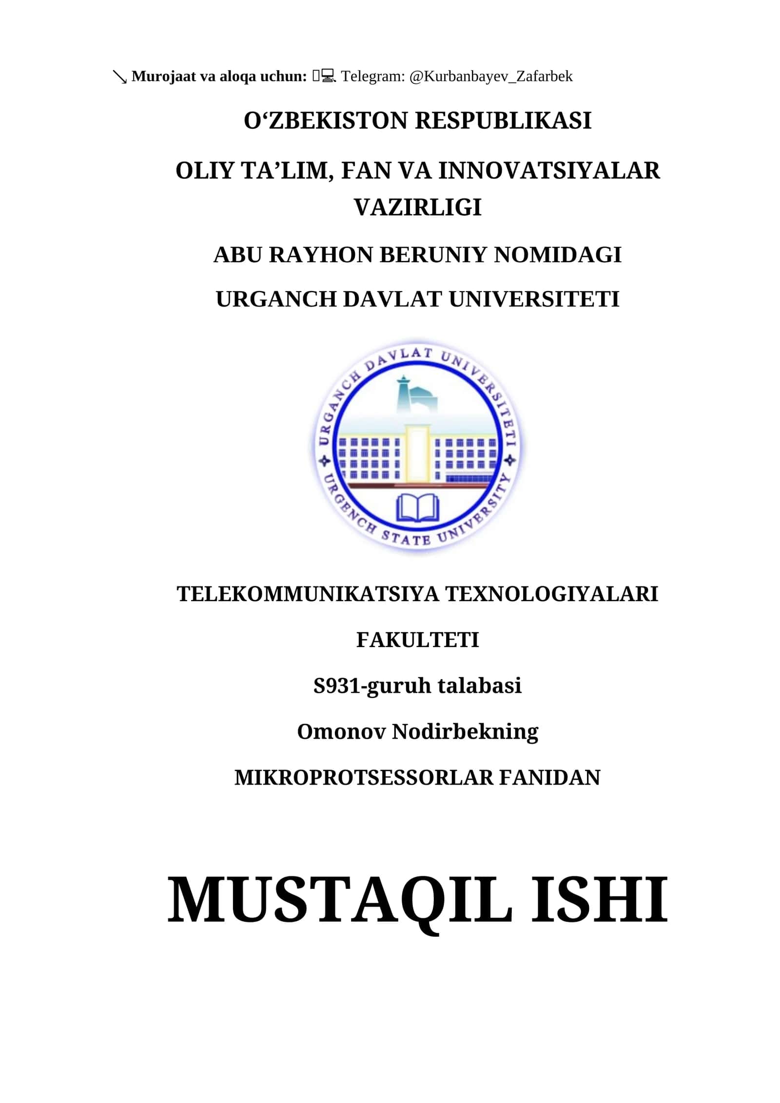 Mavzu: Dеshifratоr va shifratоrlar 1