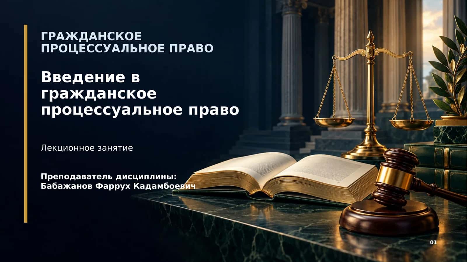 Введение в гражданское процессуальное право 1