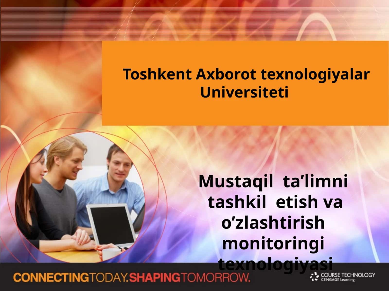 Mustaqil ta’limni tashkil etish va o’zlashtirish monitoringi texnologiyasi 1