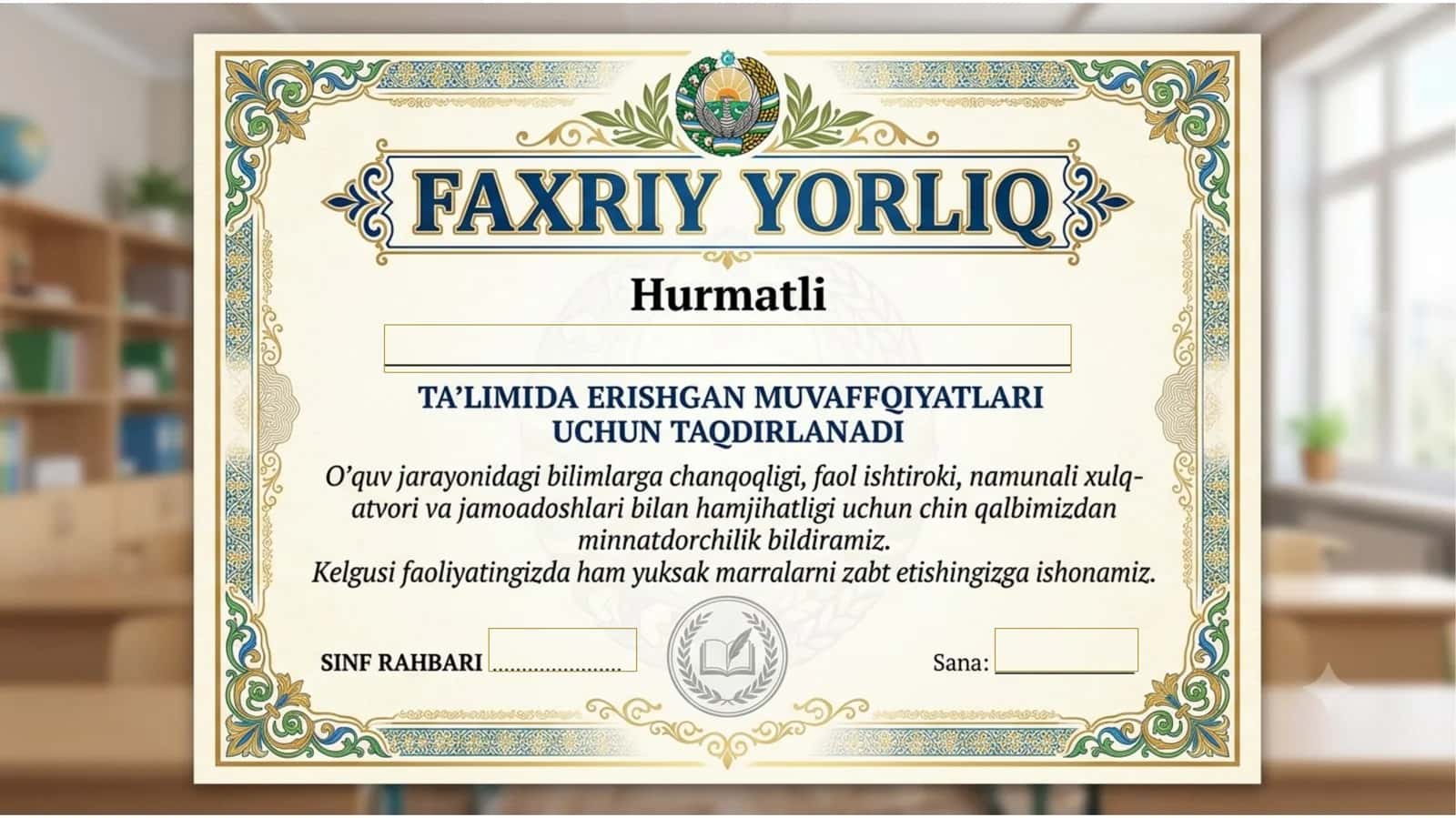FAXRIY YORLIQ 1