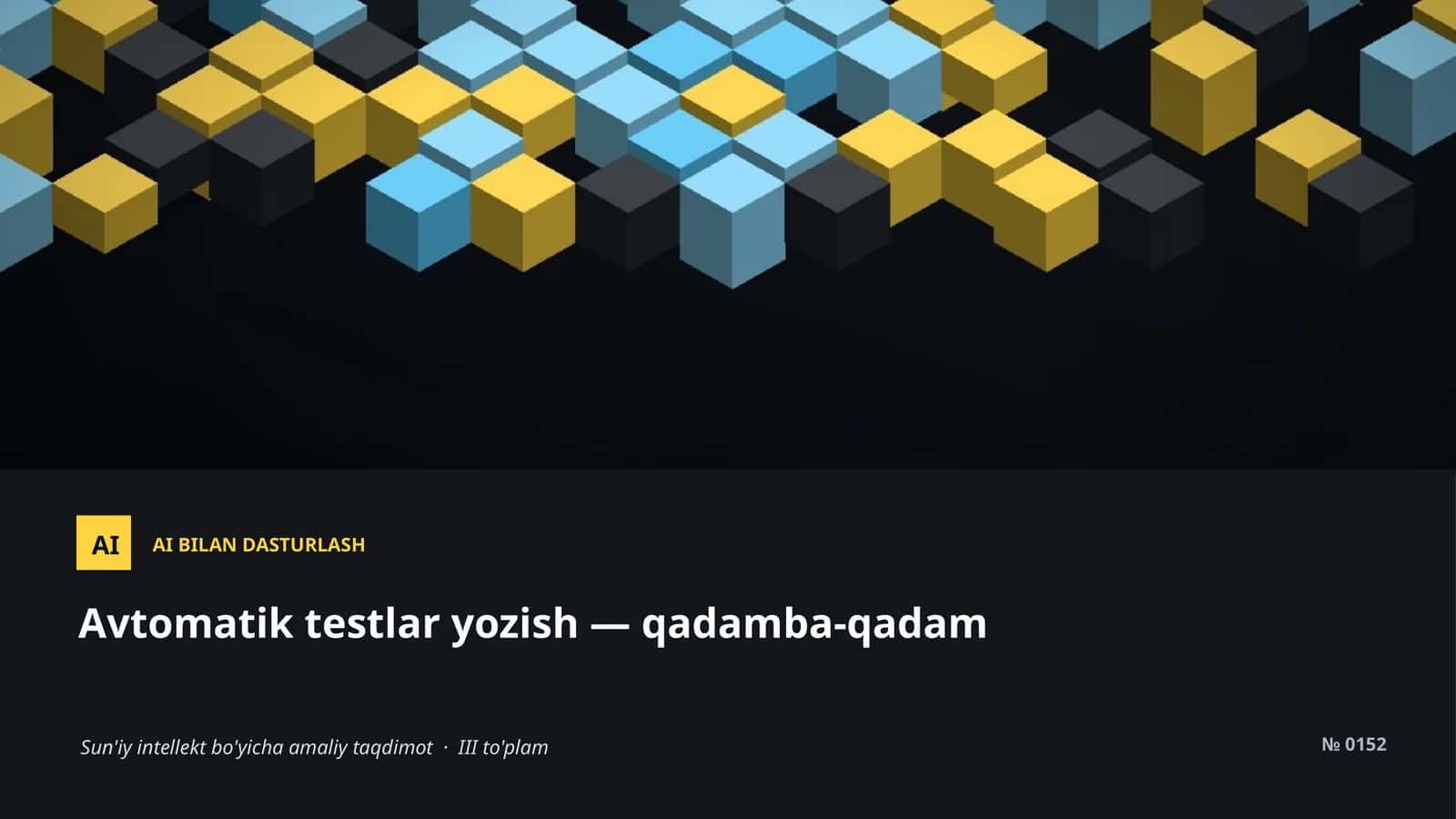 AI BILAN DASTURLASH 1