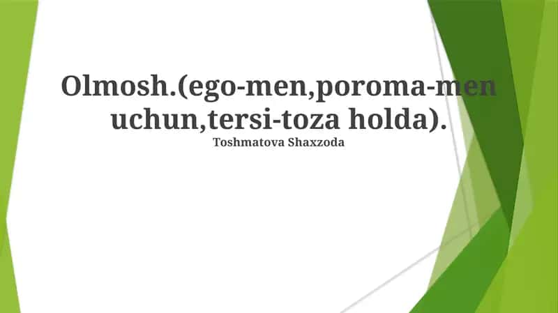 Olmosh 1
